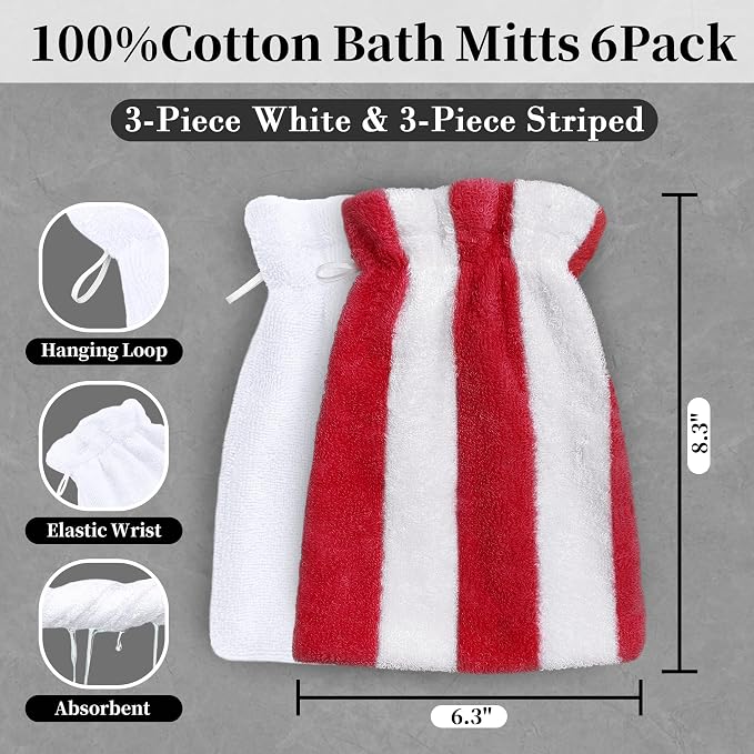 Red Stripe & White