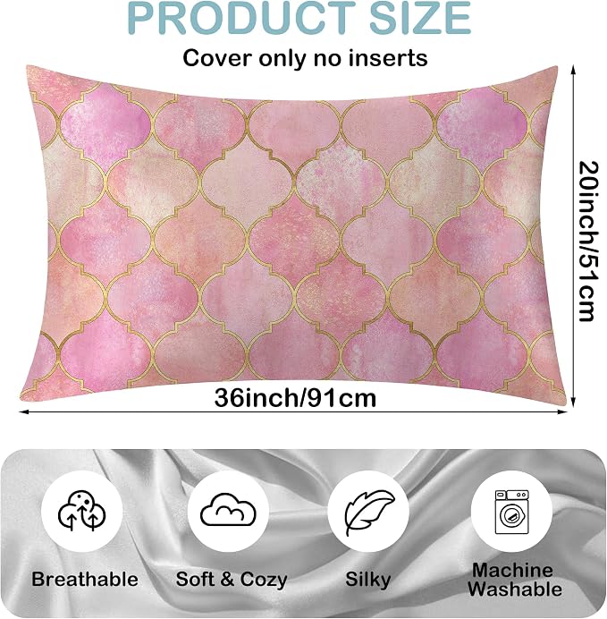 Vintage Moroccan Pink Golden
