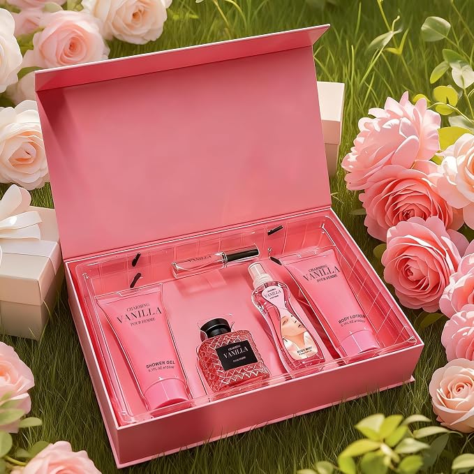 Pink-Charming Vanilla 5Pcs Floral,Fruity