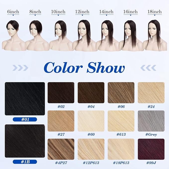 Medium Brown&Dark Blonde #4P27