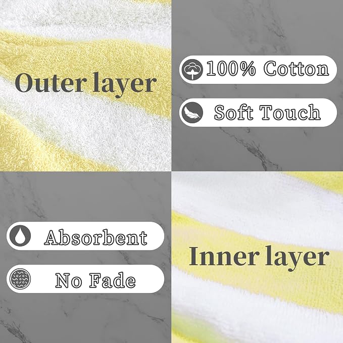Yellow Stripe&white
