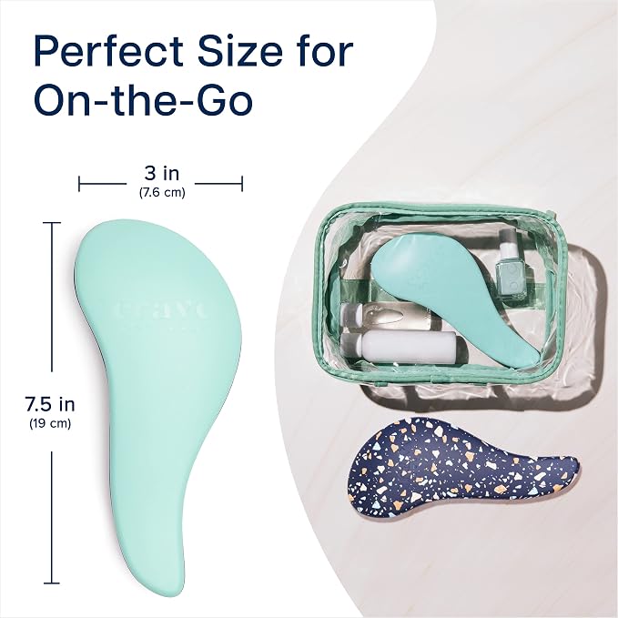Navy Terrazzo & Turquoise