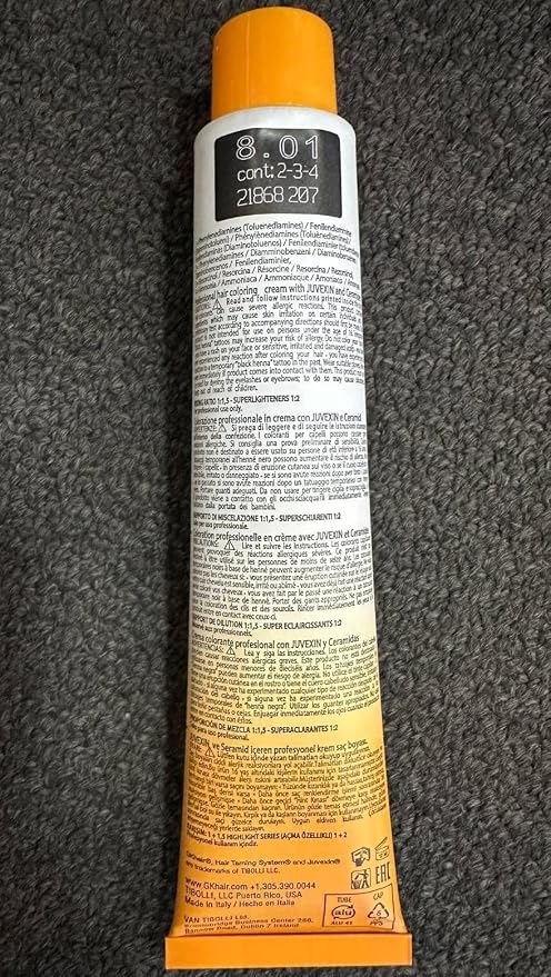 Cold Naturals - 8.01 Intense Light Blonde