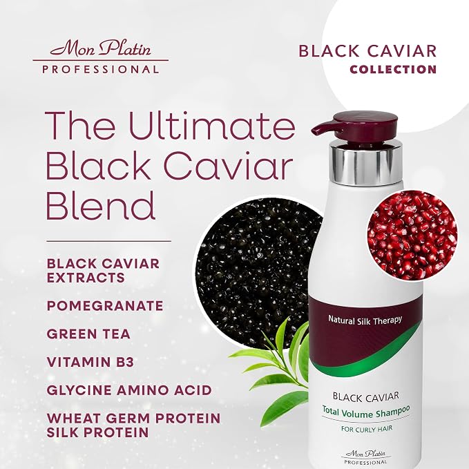 Black Caviaer Shampoo For Curly Hair.