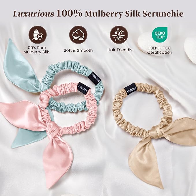 3pcs S-champagne/pink/light blue