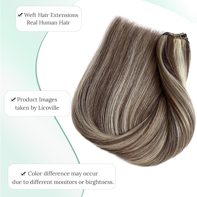 #4P613 Medium Brown and Bleach Blonde
