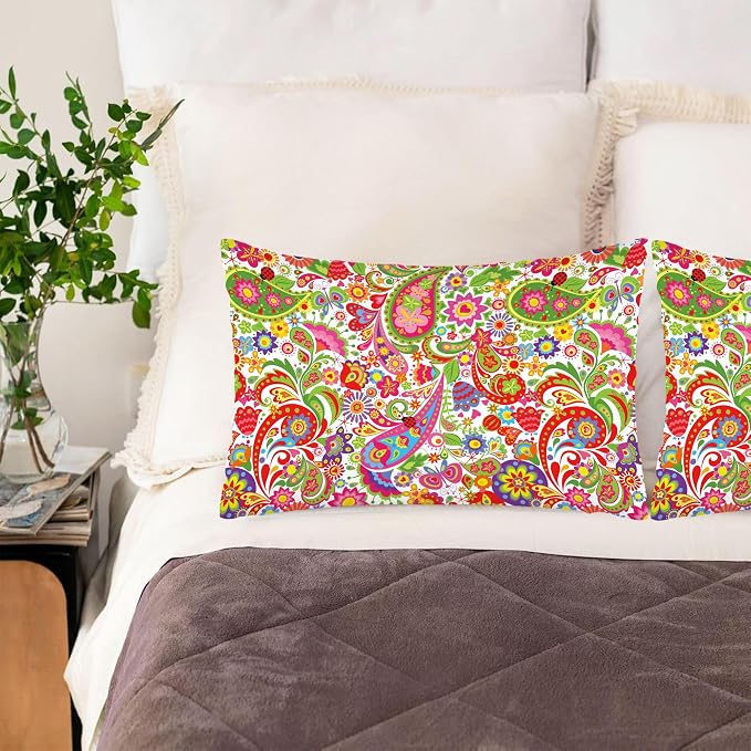 Bohemian Colorful Flower Tribal