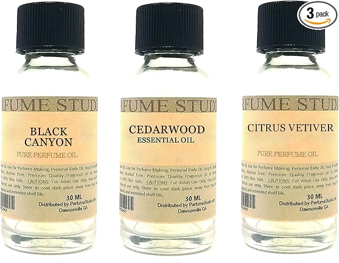 Black Canyon, Cedarwood, Citrus Vetiver