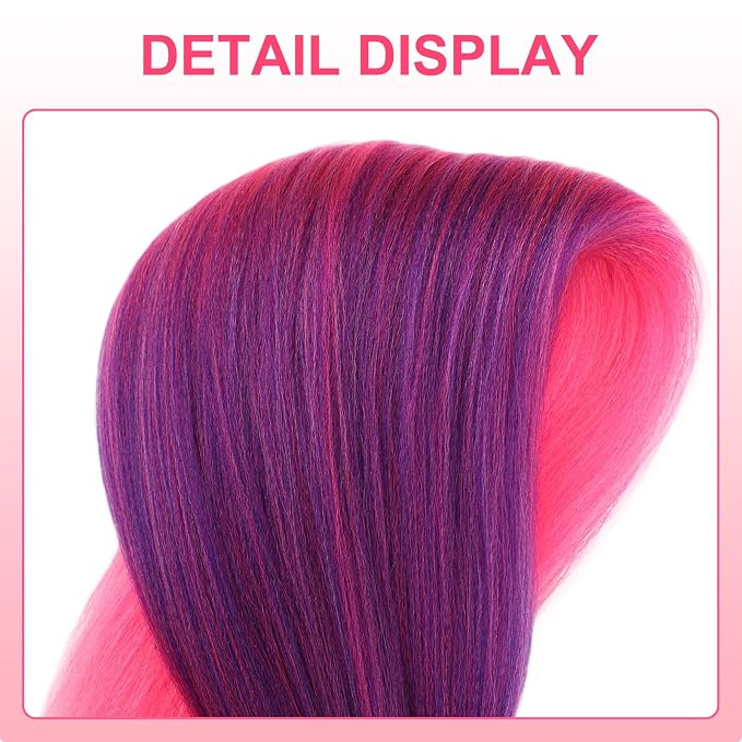 ombre purple-hotpink-pink