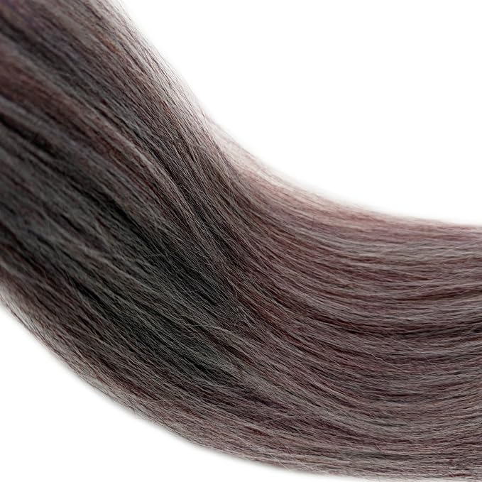 Mixed Bright Ash Brown Braiding Hair Pre Stretched