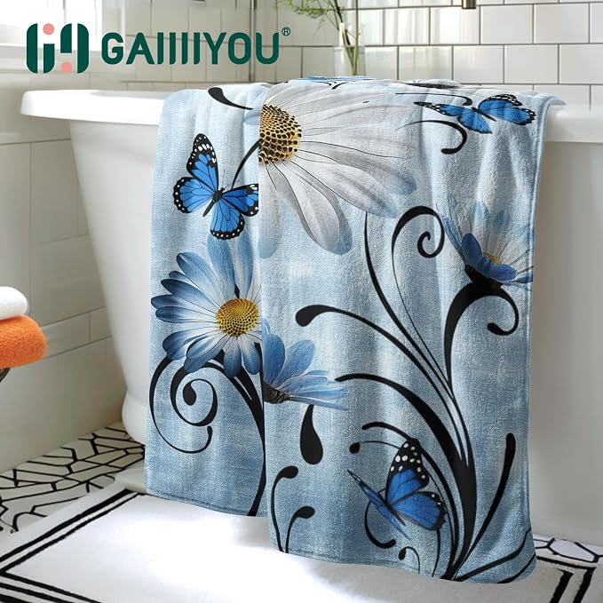 Butterfly Floral-blue