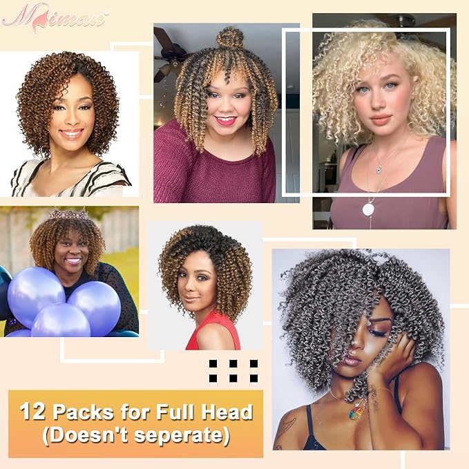 Passion Twist Crochet Hair-Light Blonde