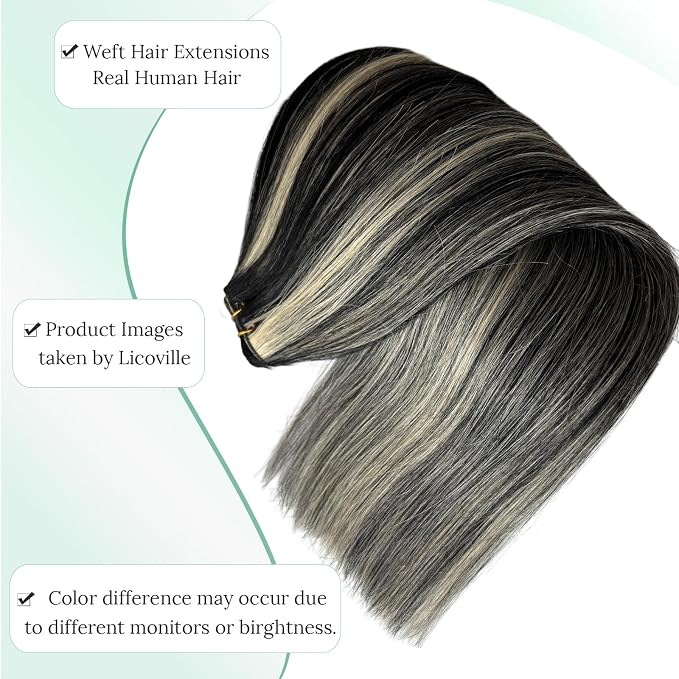 #1/613 Black with Blonde Highlights