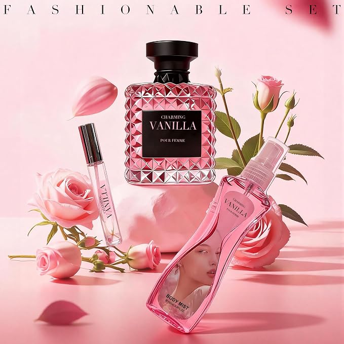 Pink-Charming Vanilla 5Pcs Floral,Fruity