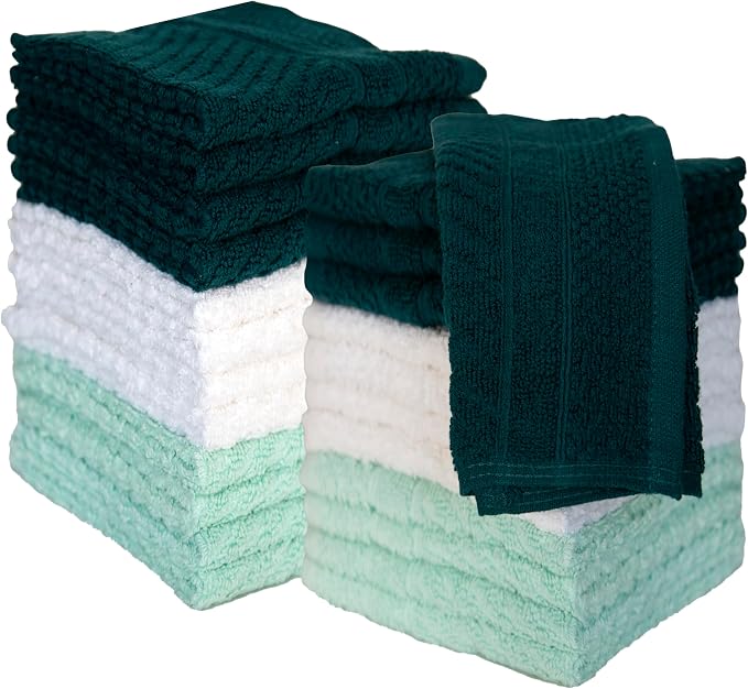 Green, White & Mint