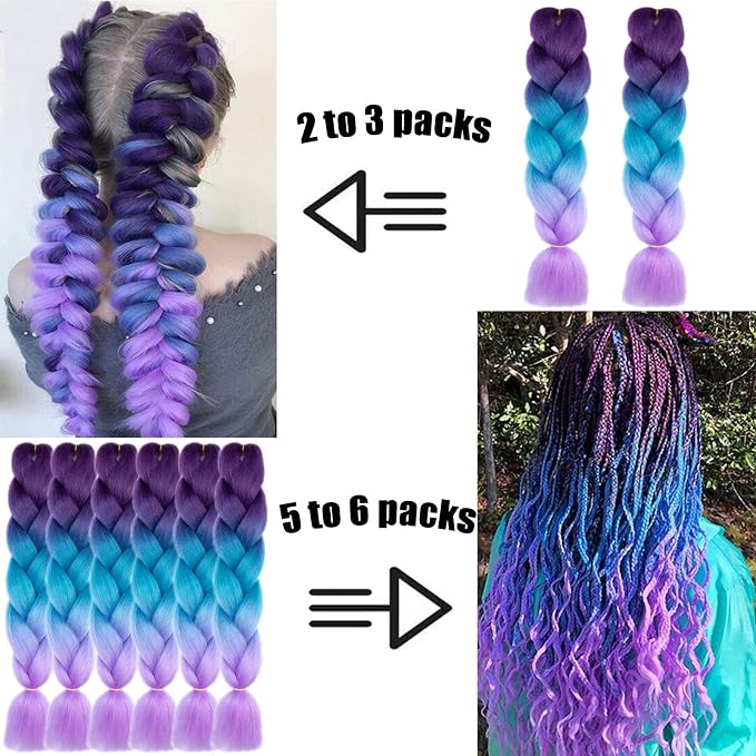 Black to Purple to Rose Red