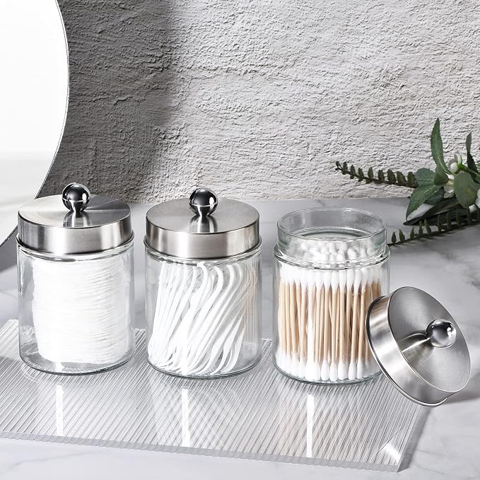 Jar Clear/Lid Brushed Nickel