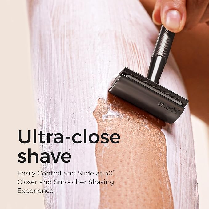 Black Razor with Stand