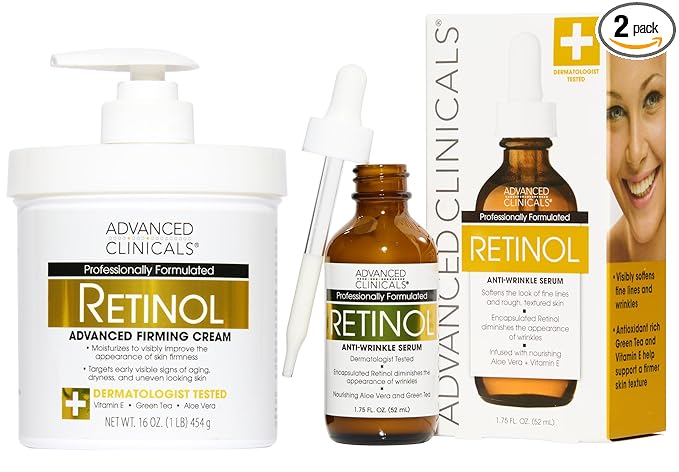 Retinol Cream + Serum Set