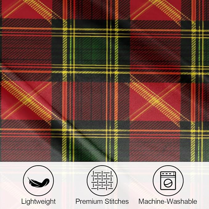 Red Green Black Tartan