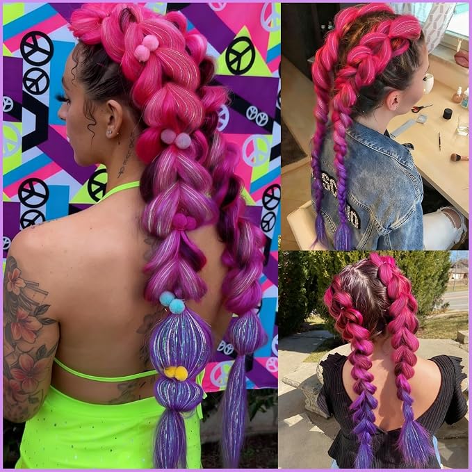 ombre pink/purple