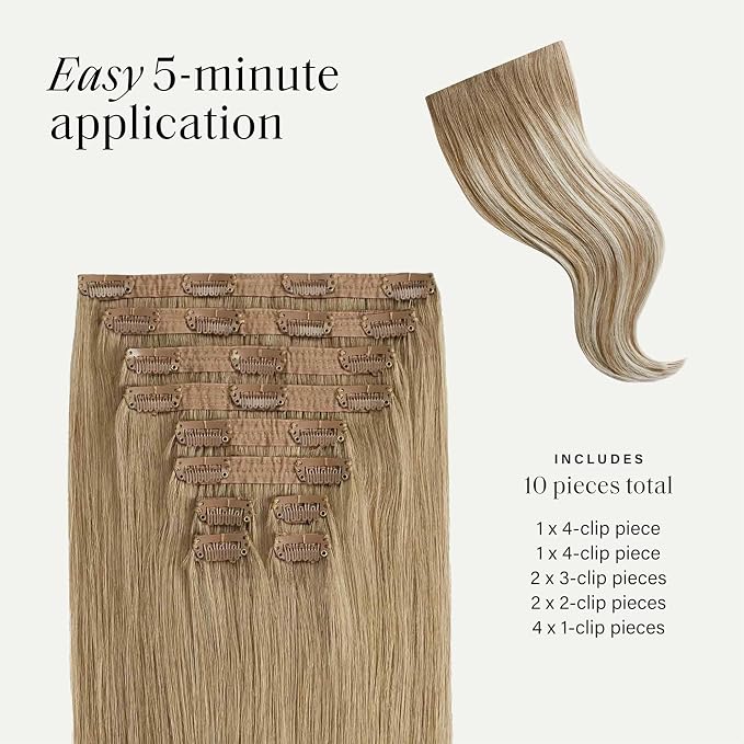 Natural Blonde Balayage / 18AT90