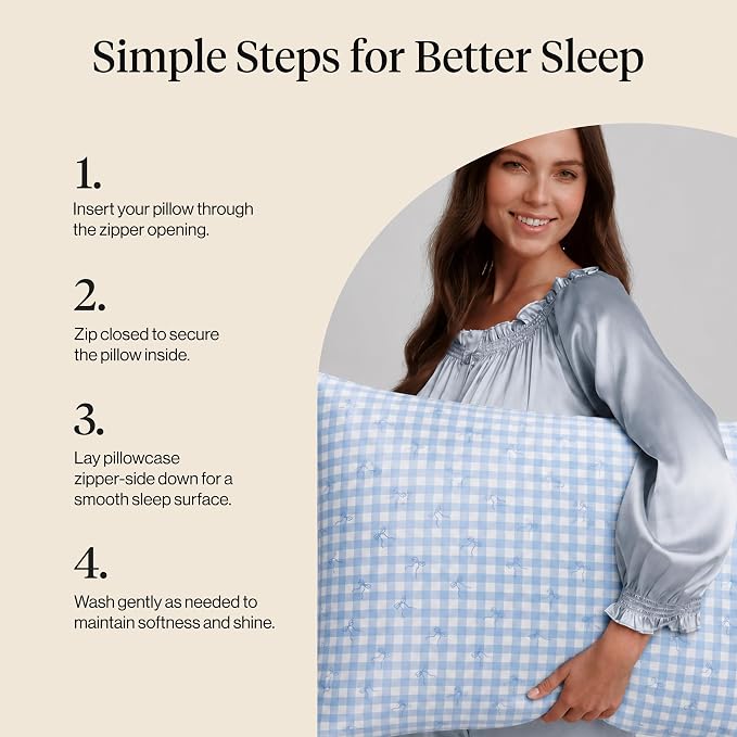 Gingham Blue