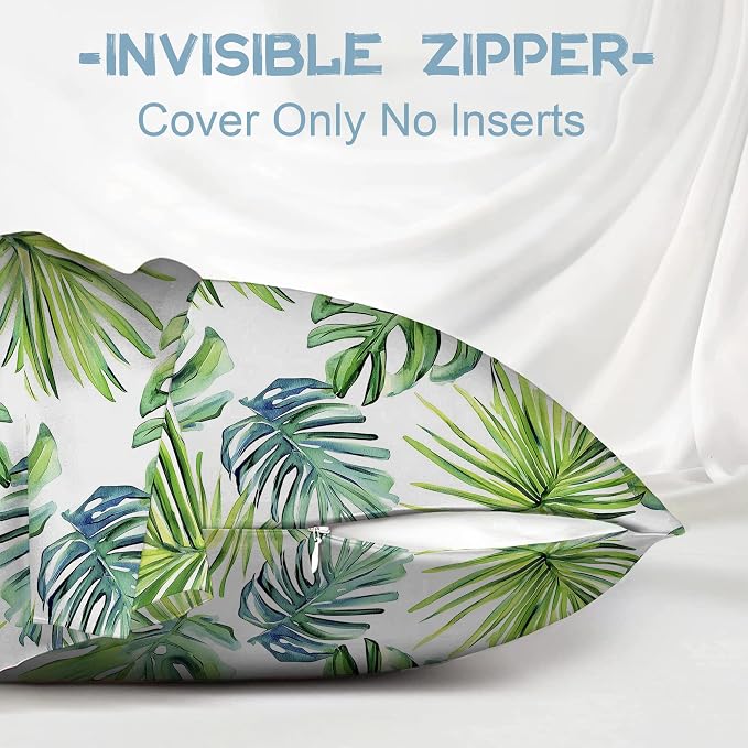 Watercolor Tropical Leaves