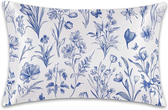 Vintage Blue Floral