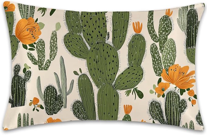Botanical Cactus Green