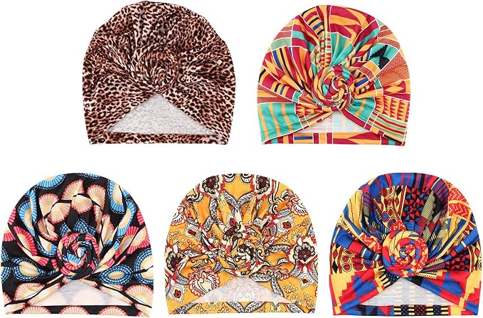 5 Pack Donuts: Flower Printed Ba