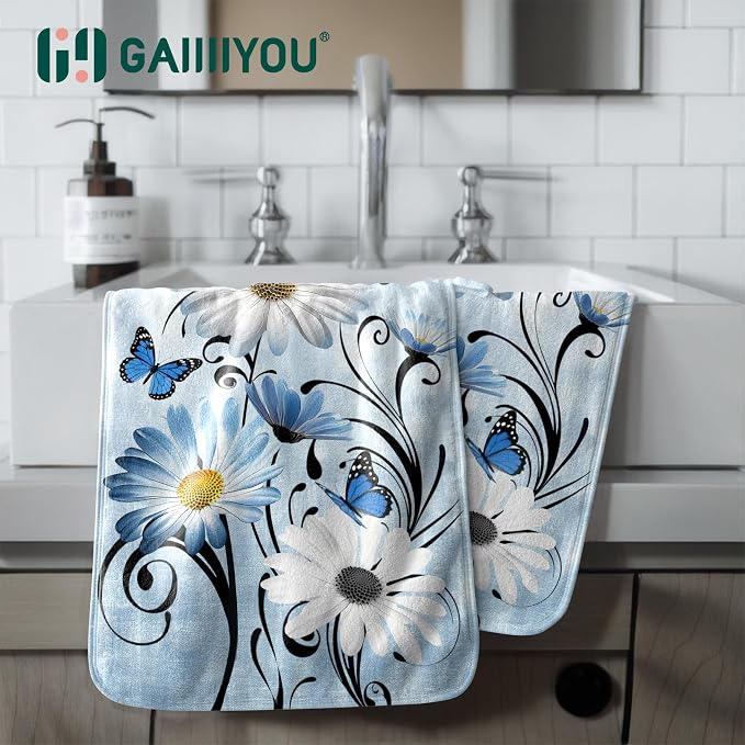 Butterfly Floral-blue