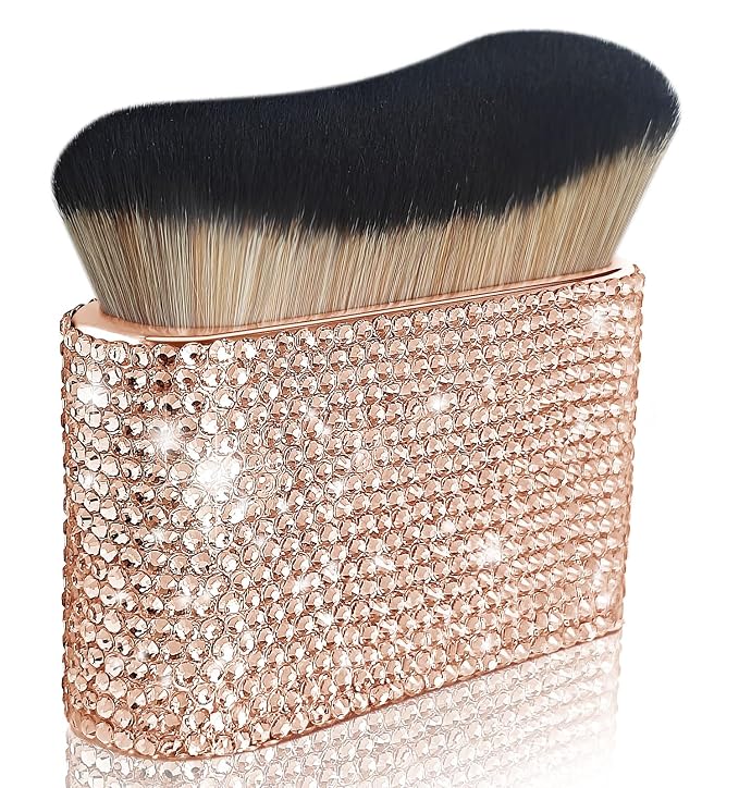 STSB24-square gold rhinestone