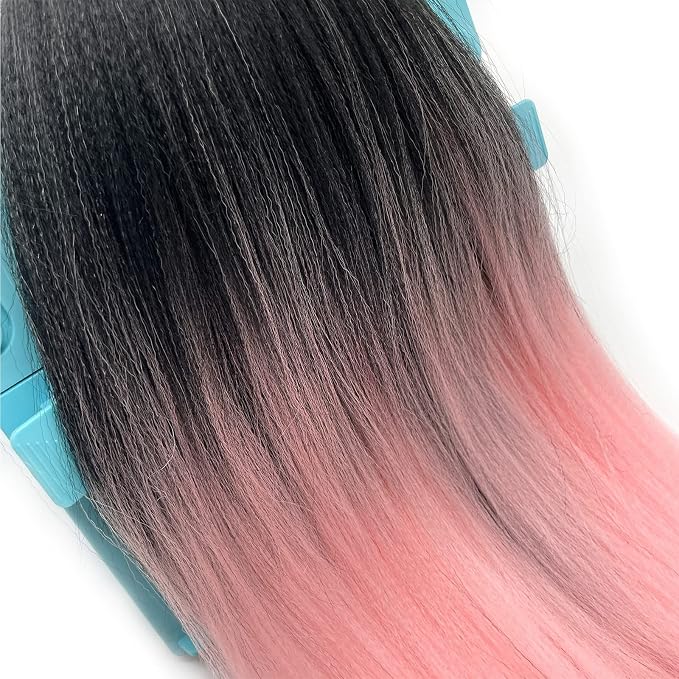 1B Peach Pink Ombre Braiding Hair 3 Packs