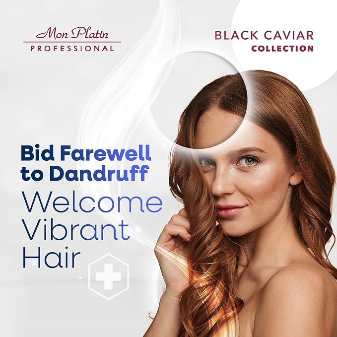 Black Caviaer Shampoo For Dandruff Treatment.