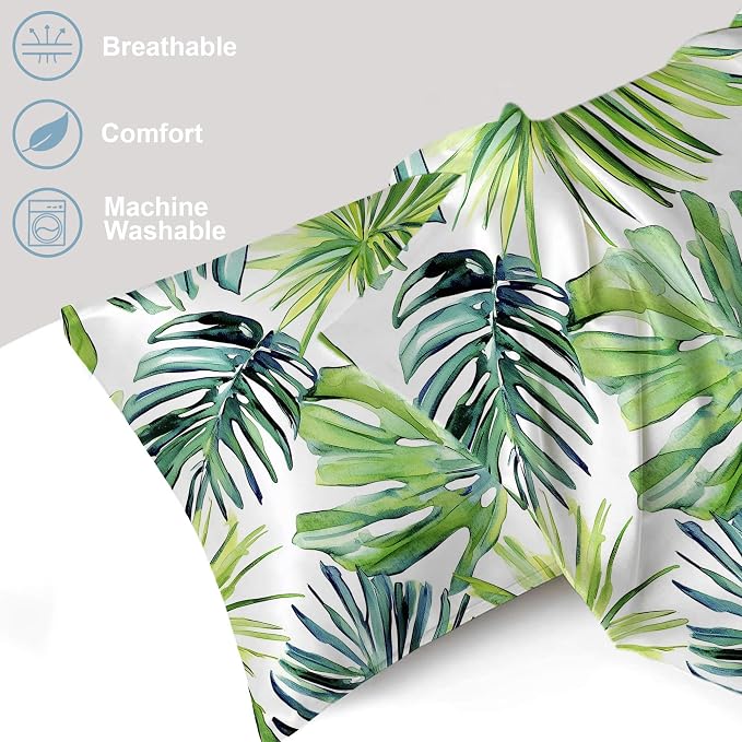 Watercolor Tropical Leaves