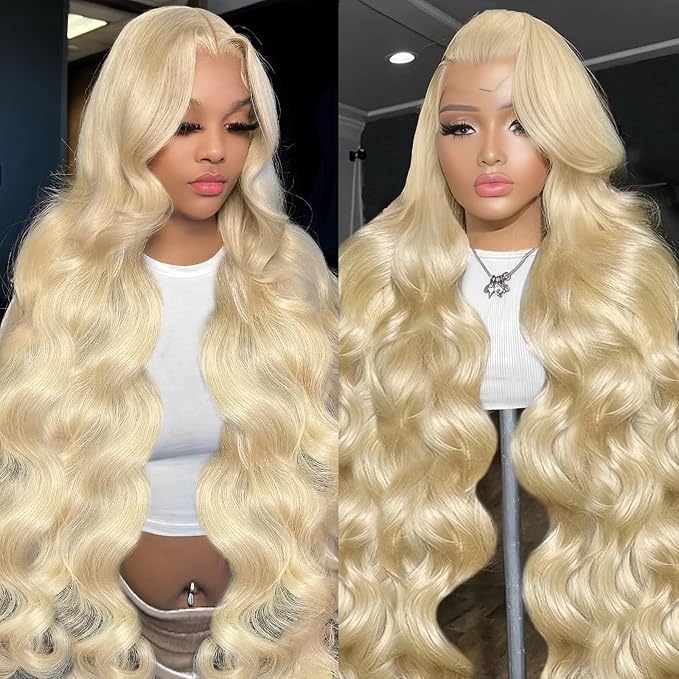Blonde Wig Human Hair