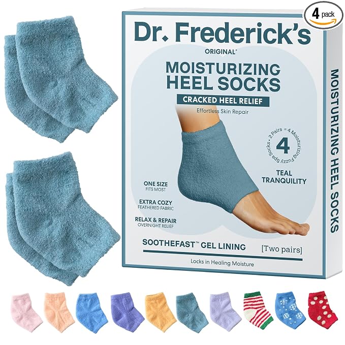 Teal Tranquility - 2 Pairs - Fuzzy