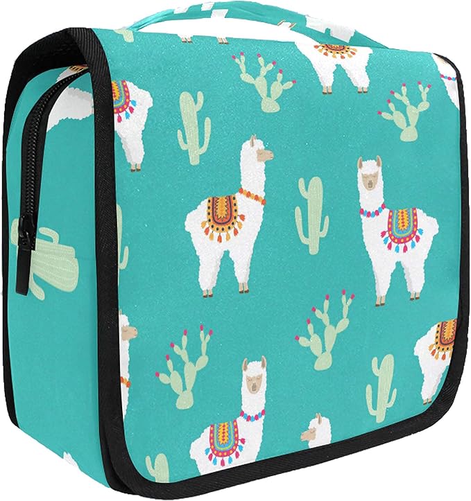 Llama Alpaca And Cactus