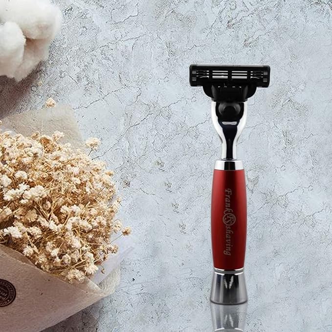 Red(razor+brush)