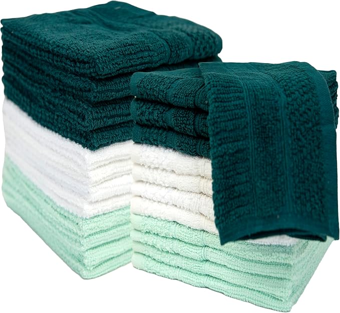 Green, White & Mint