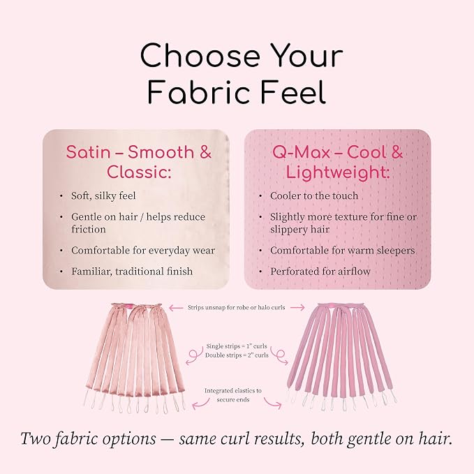 Long Hair (Satin - Paisley’s Pink)