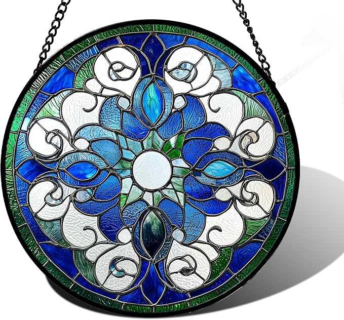 Blue and White