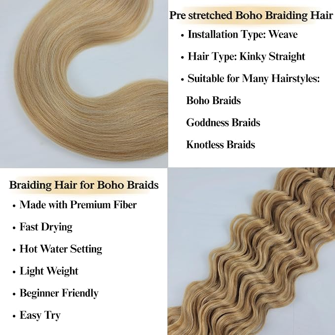 B - Medium - Honey Blonde
