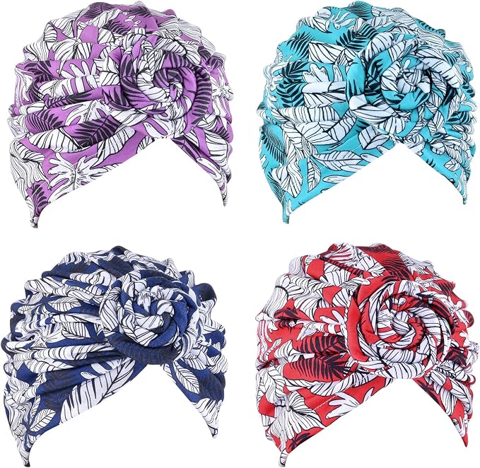 4 Pcs / Purple Red Blue Navy