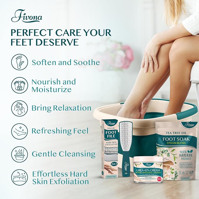 4 in 1 Foot Care Kit | Tea Tree