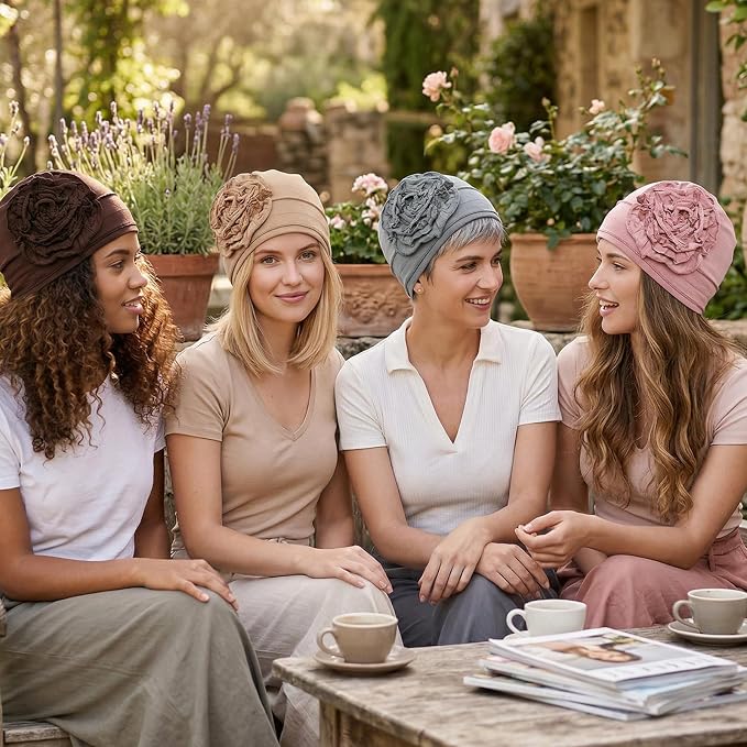 Light Gray, Khaki, Pink, Brown
