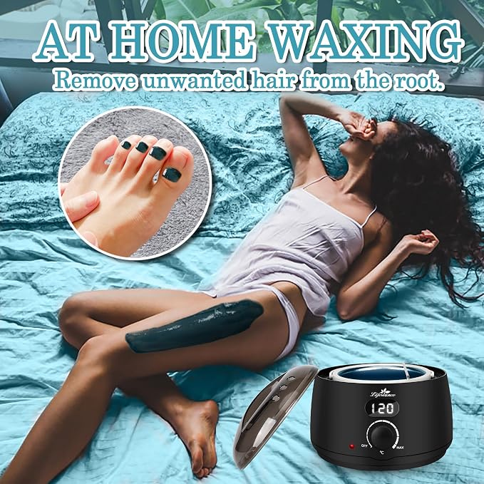 Single LCD (Black) Warmer