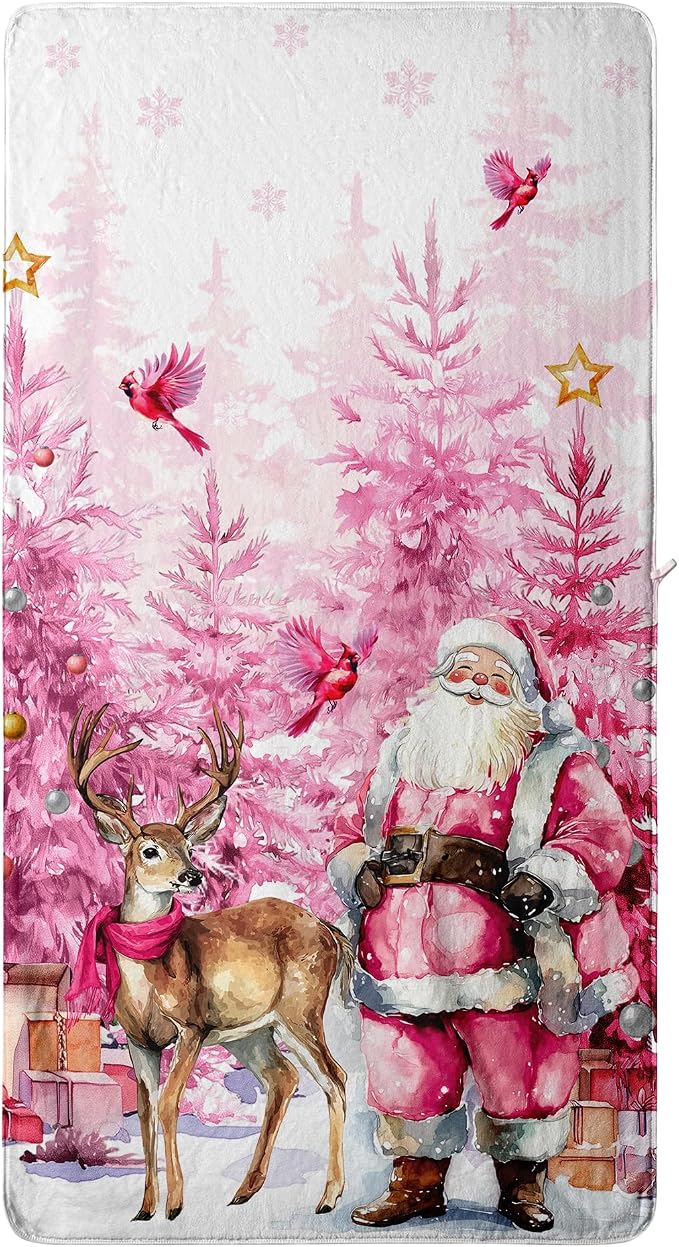 Christmas Forest Pink
