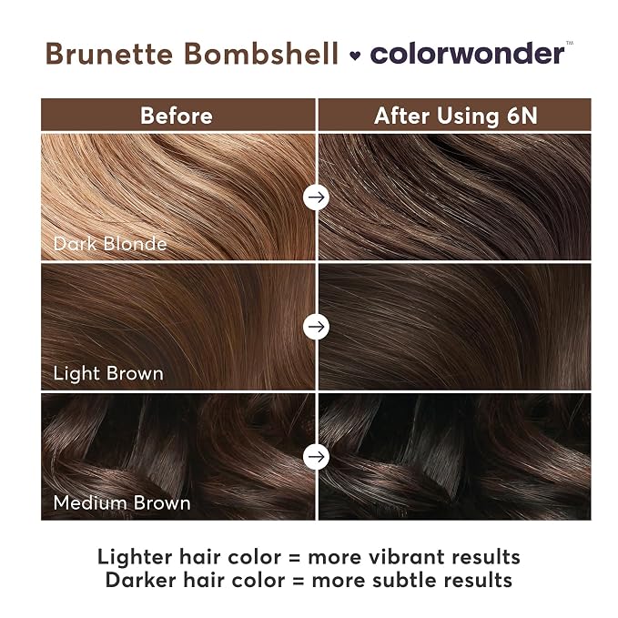 6N - Medium Brown (Brunette Bombshell)
